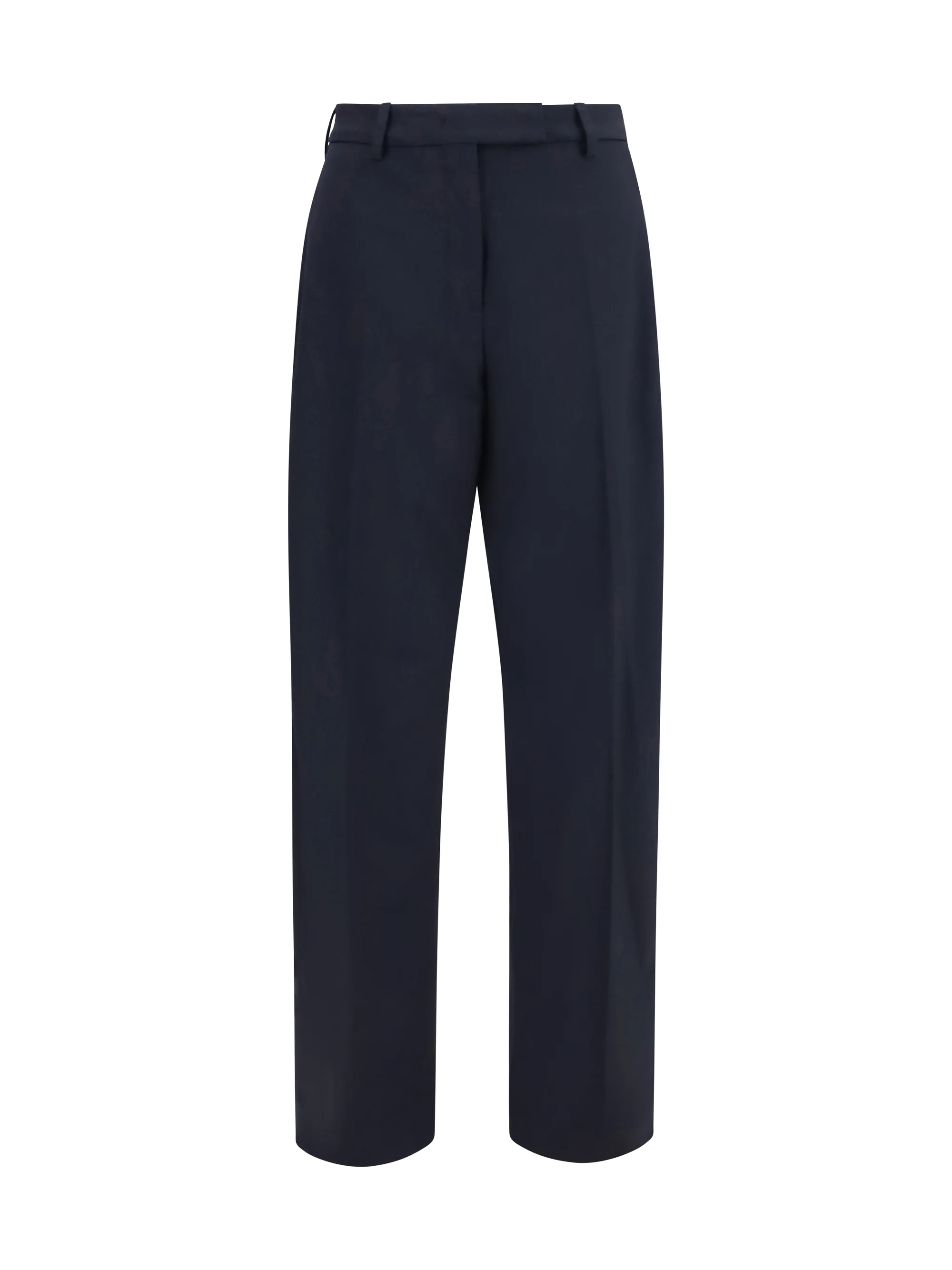 THE LATEST 38 straight-leg wool-blend pants