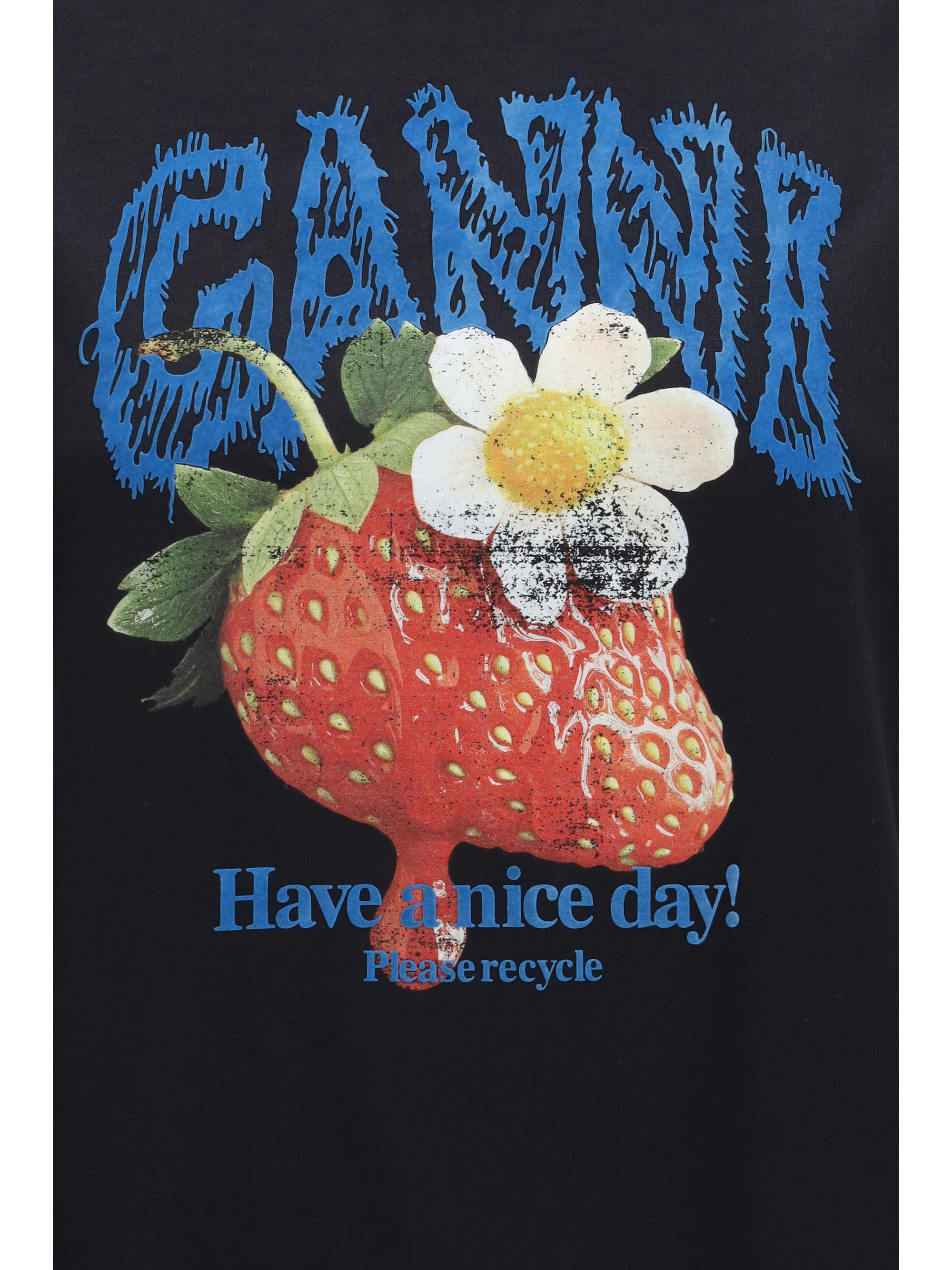 strawberry cotton t-shirt