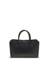 small antigona catchall glossy grained leather handbag