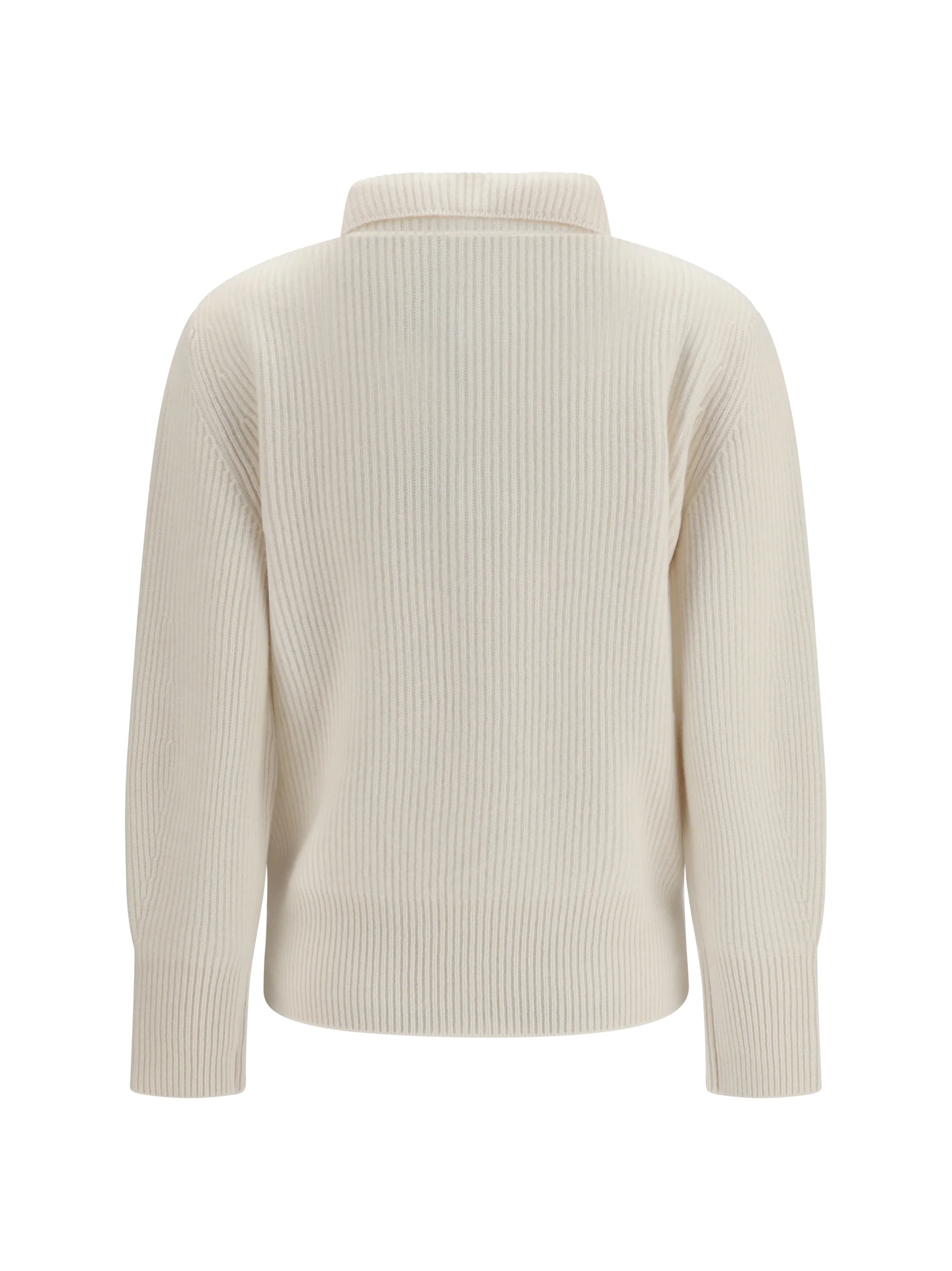 FORTE_FORTE II wool and cashmere half zip sweater