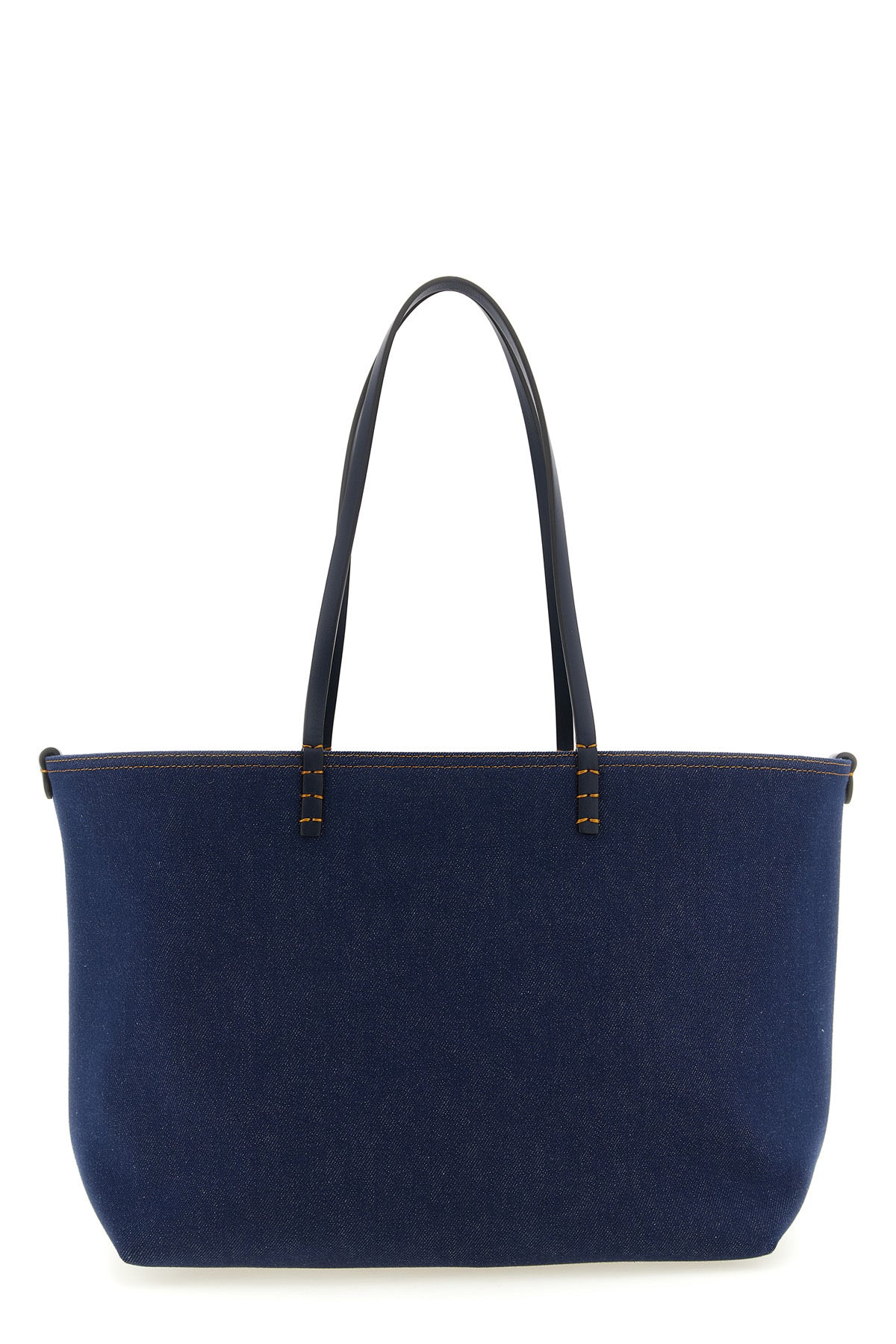 reversible roll midi shopping bag in ff jacquard