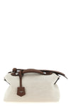 by the way soft medium handbag in canvas and hammered leather