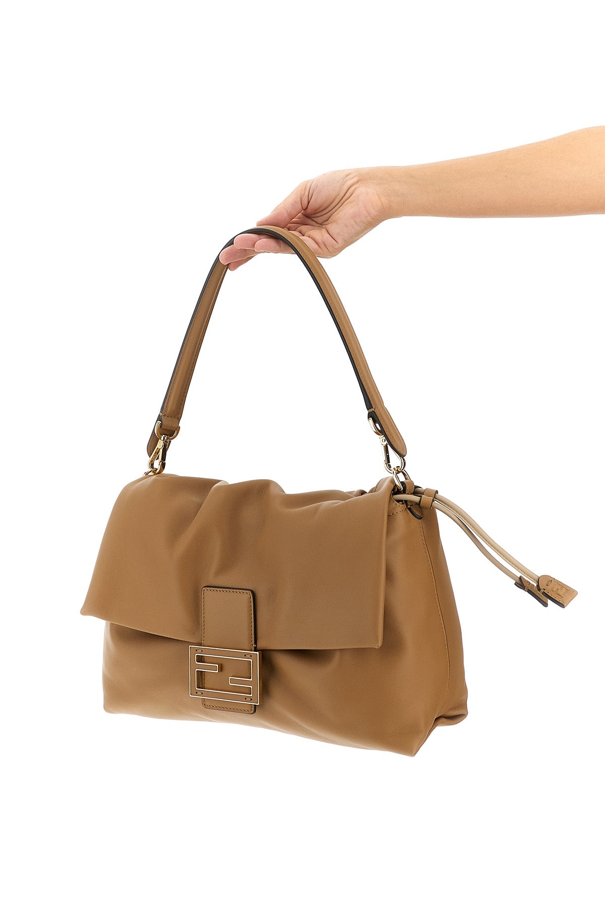 FENDI OS mamma baguette large nappa shoulder bag