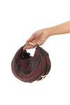 fendigraphy mini nappa and suede handbag