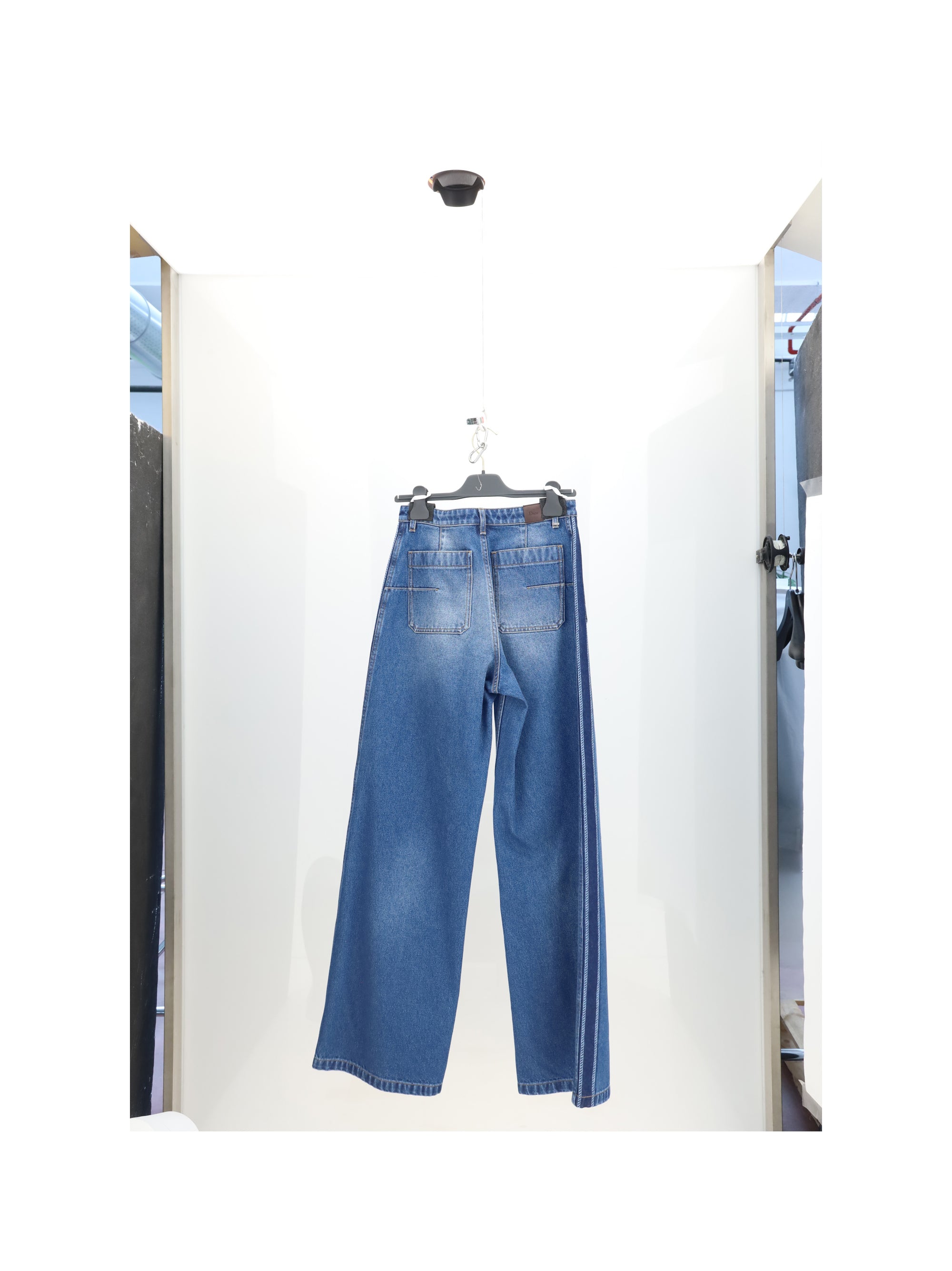 DIOR 36 pant denim dior ribbon