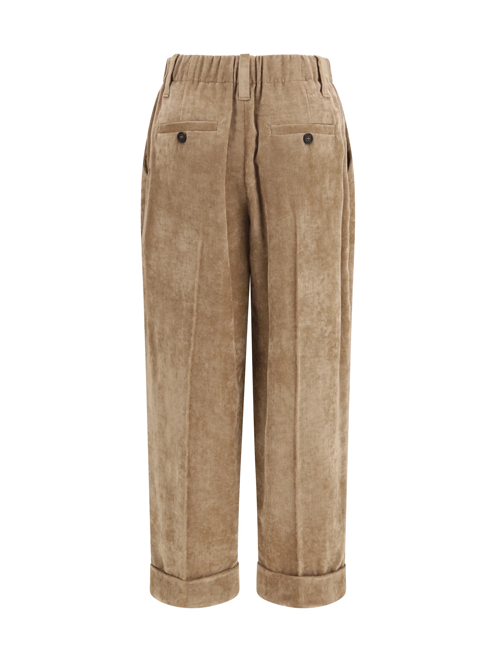 BRUNELLO CUCINELLI 38 corduroy tailored pants