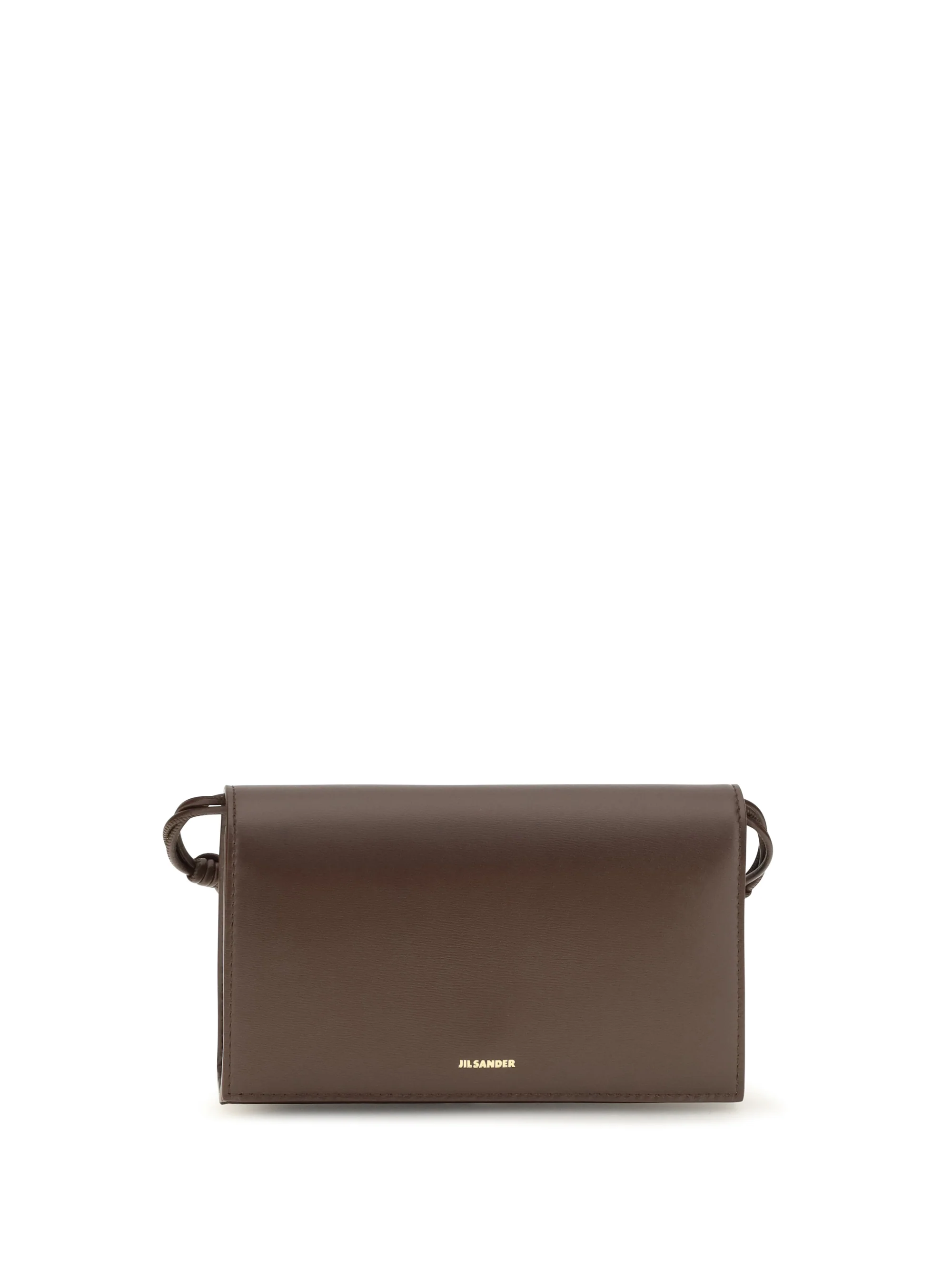 JIL SANDER OS tangle wallet with shoulder strap