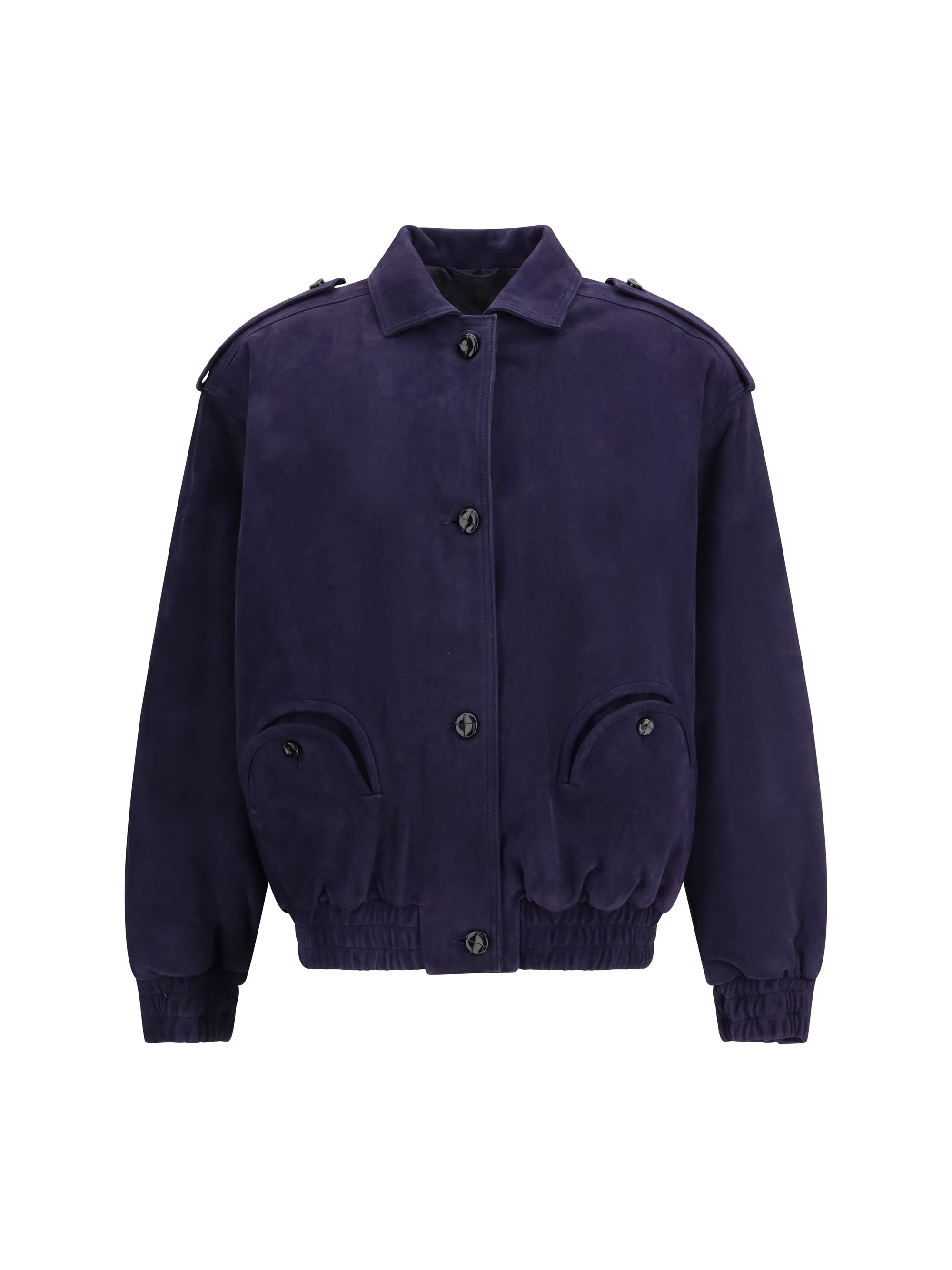 BLAZÈ MILANO 0 viva charlie suede bomber jacket