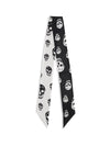 skull ribbon scarf
