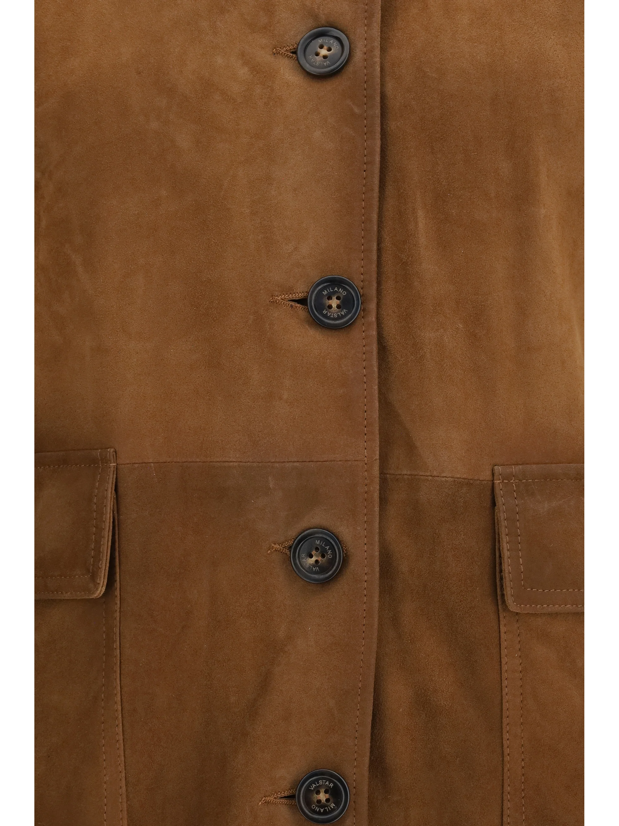 suede long jacket