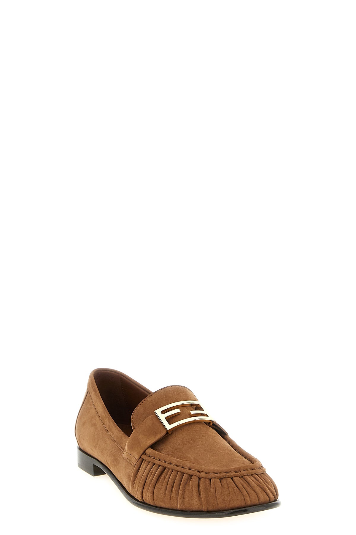 baguette nubuck loafers
