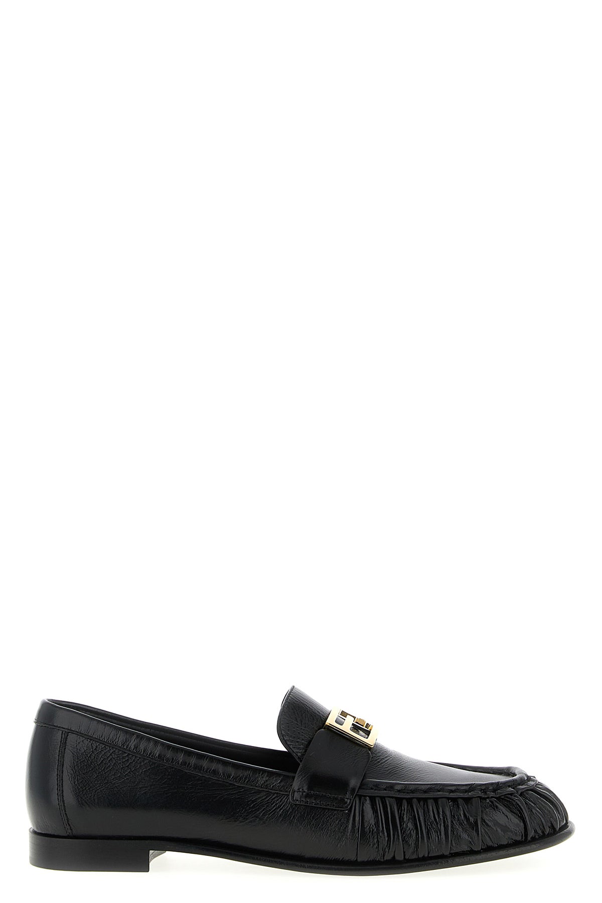 FENDI 35.5 baguette nappa loafers
