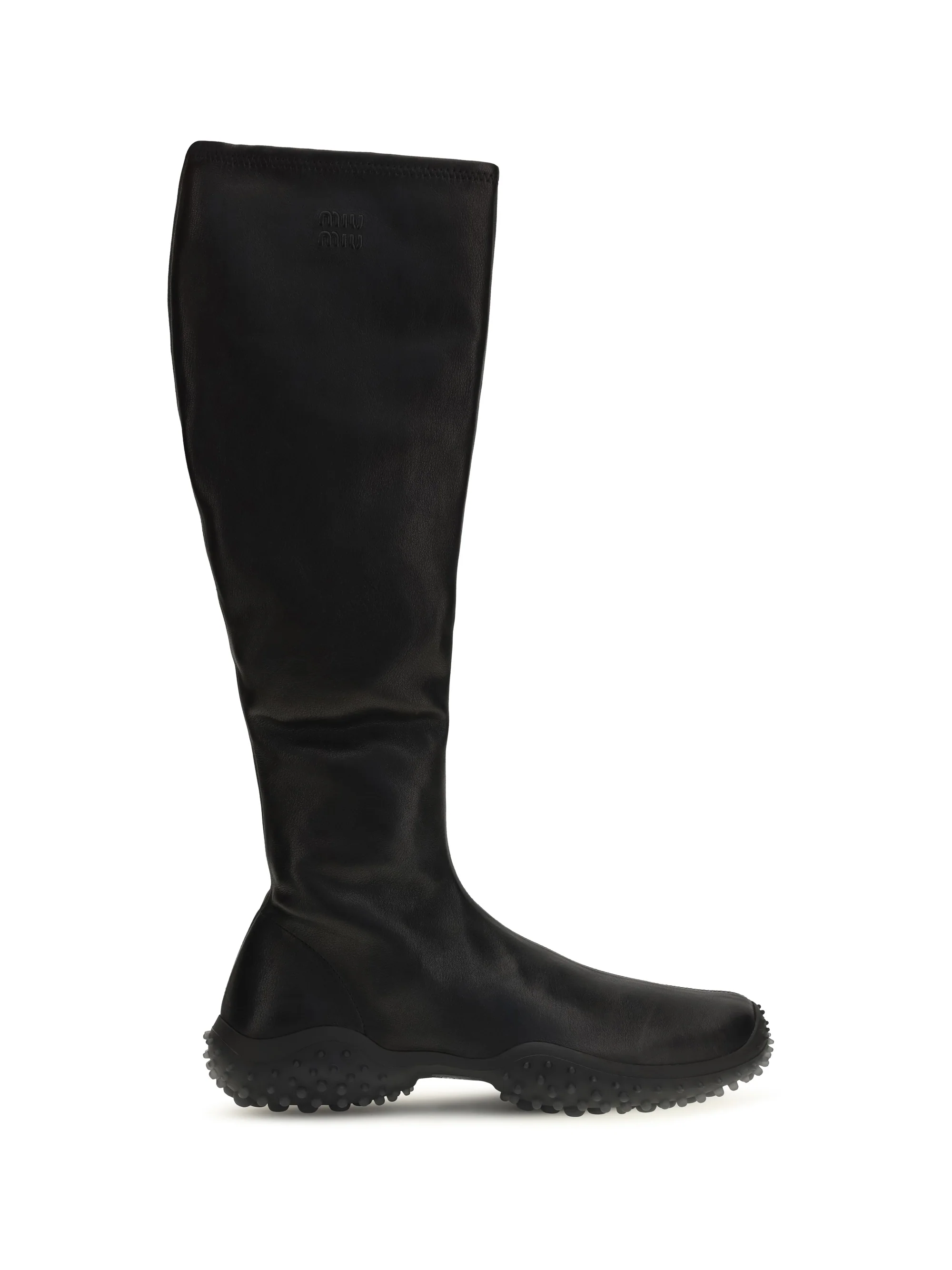MIU MIU 36 stretch nappa tall boots