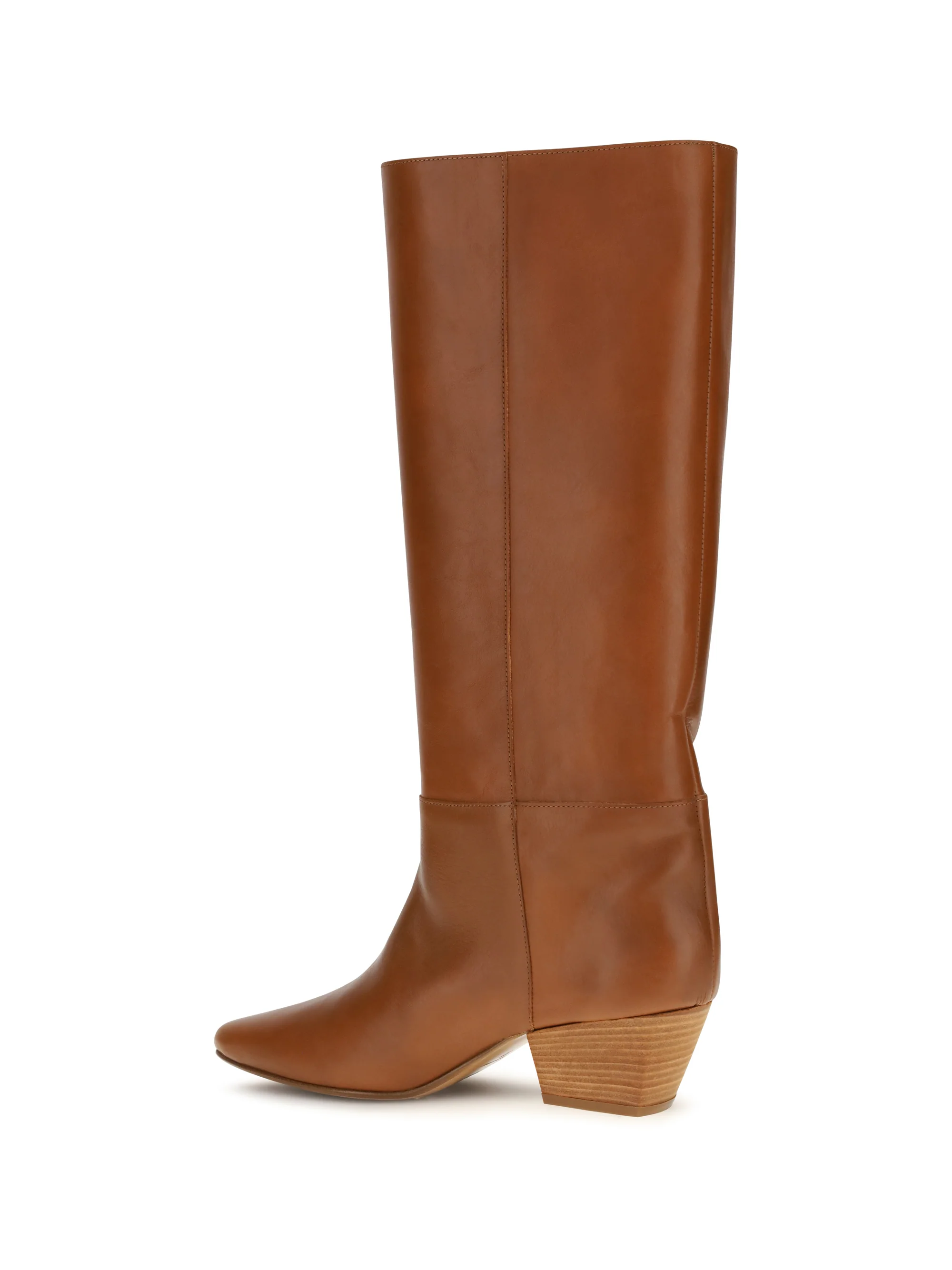 high leather boots