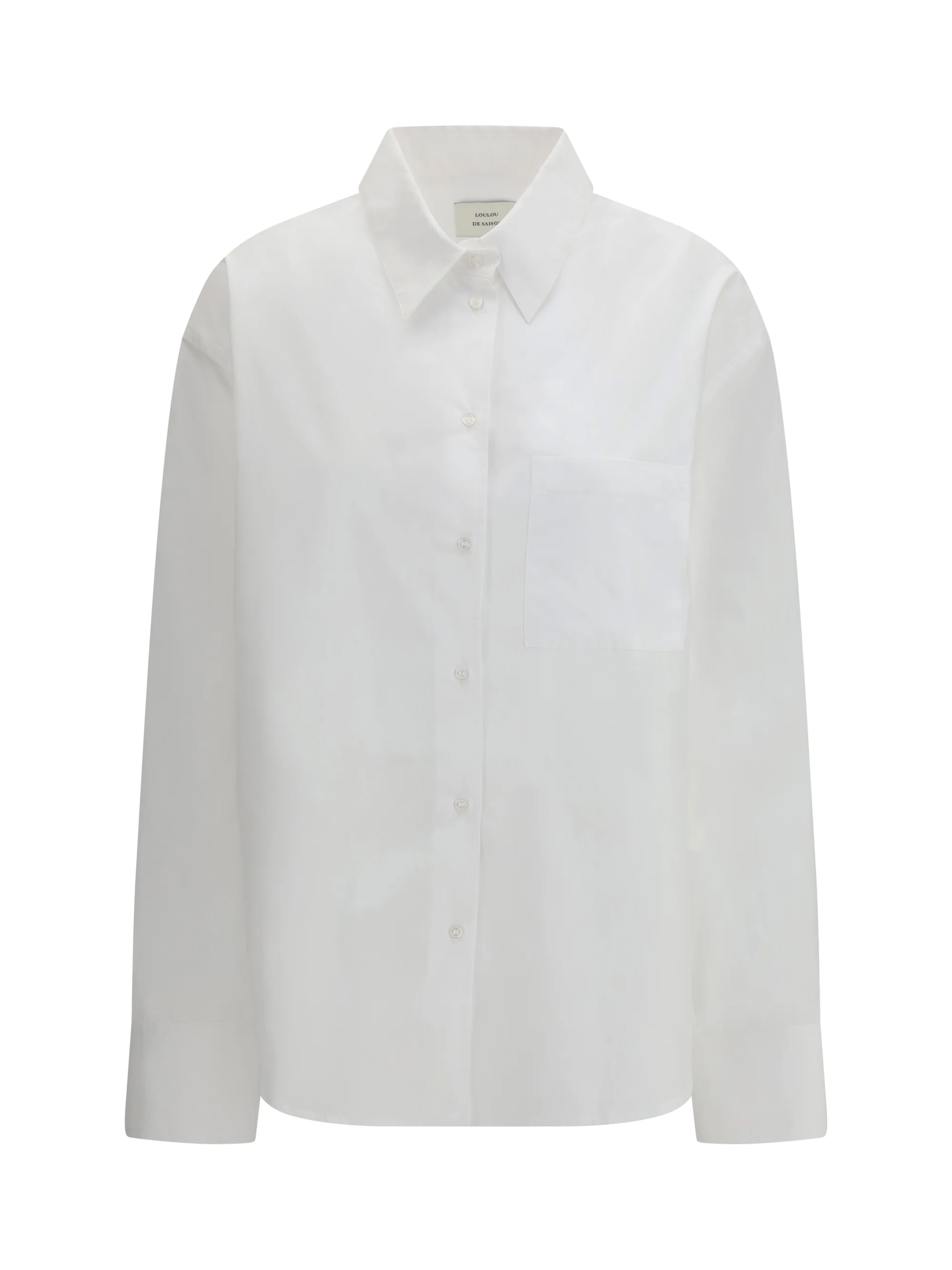 LOULOU DE SAISON 40 lee shirt in cotton poplin