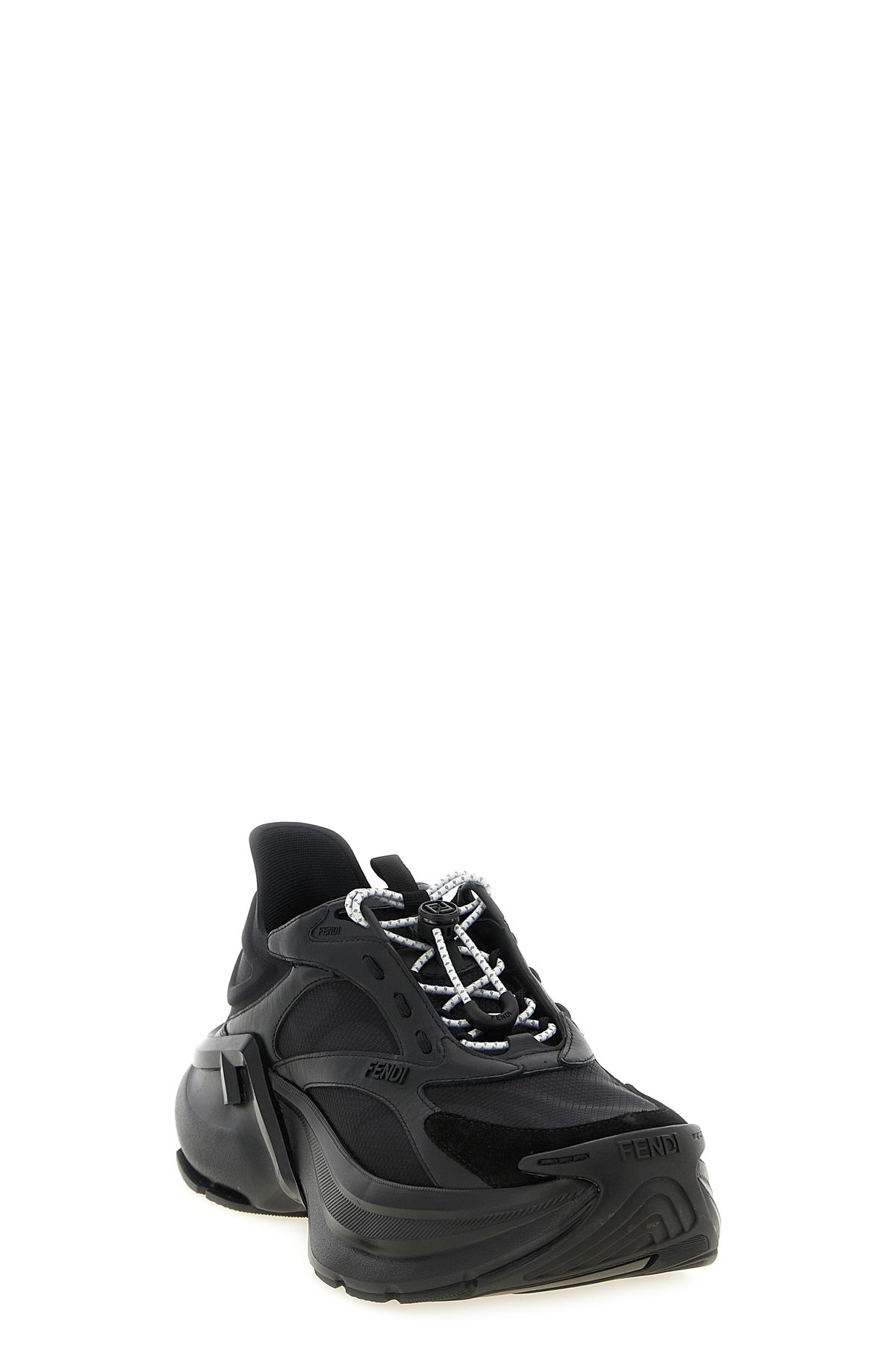 FENDI 36 fendi f-light running sneakers in mesh