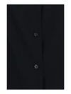 stretch silk chiffon shirt