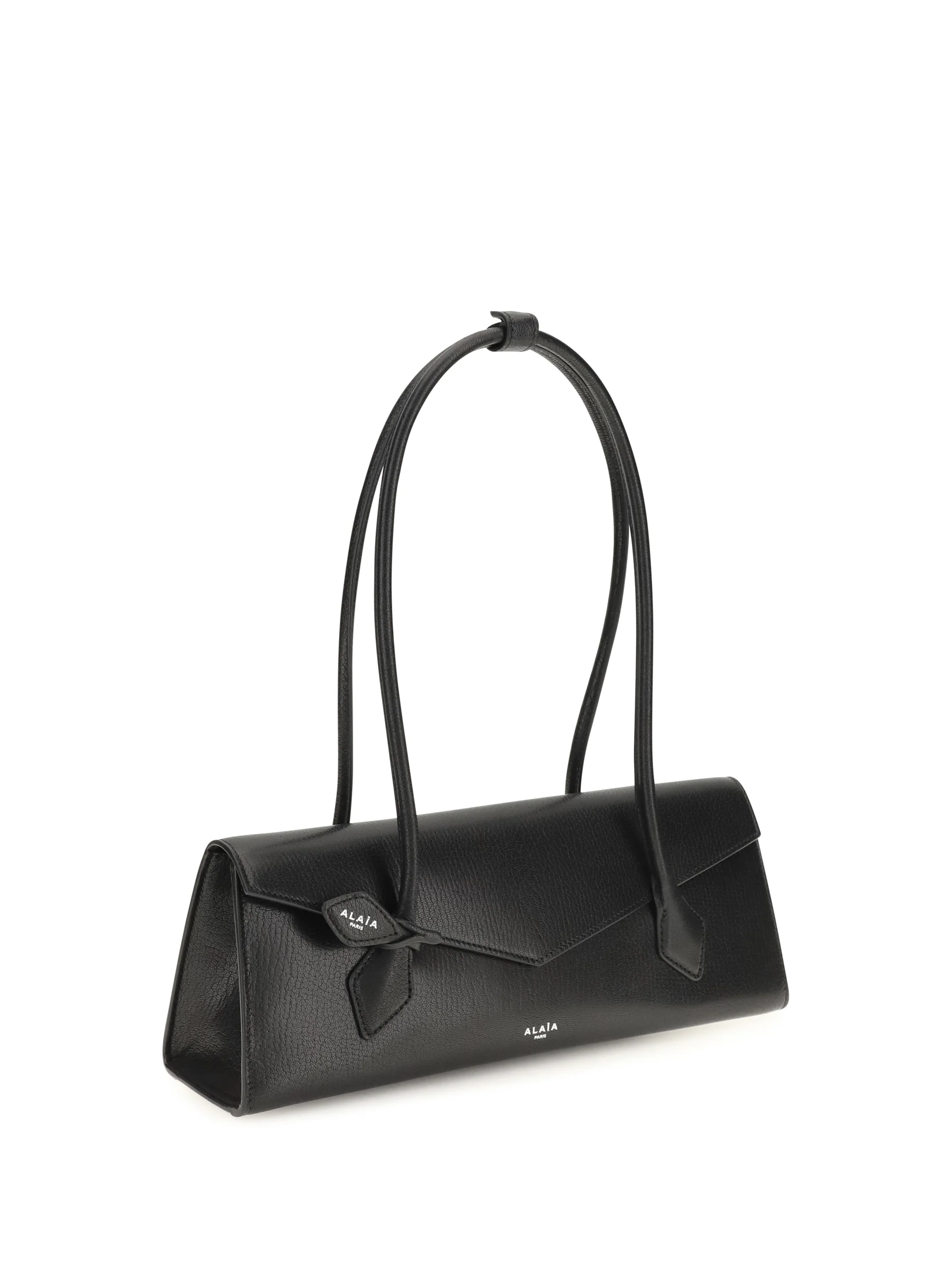 ALAIA OS medium le teckel flap shoulder bag 