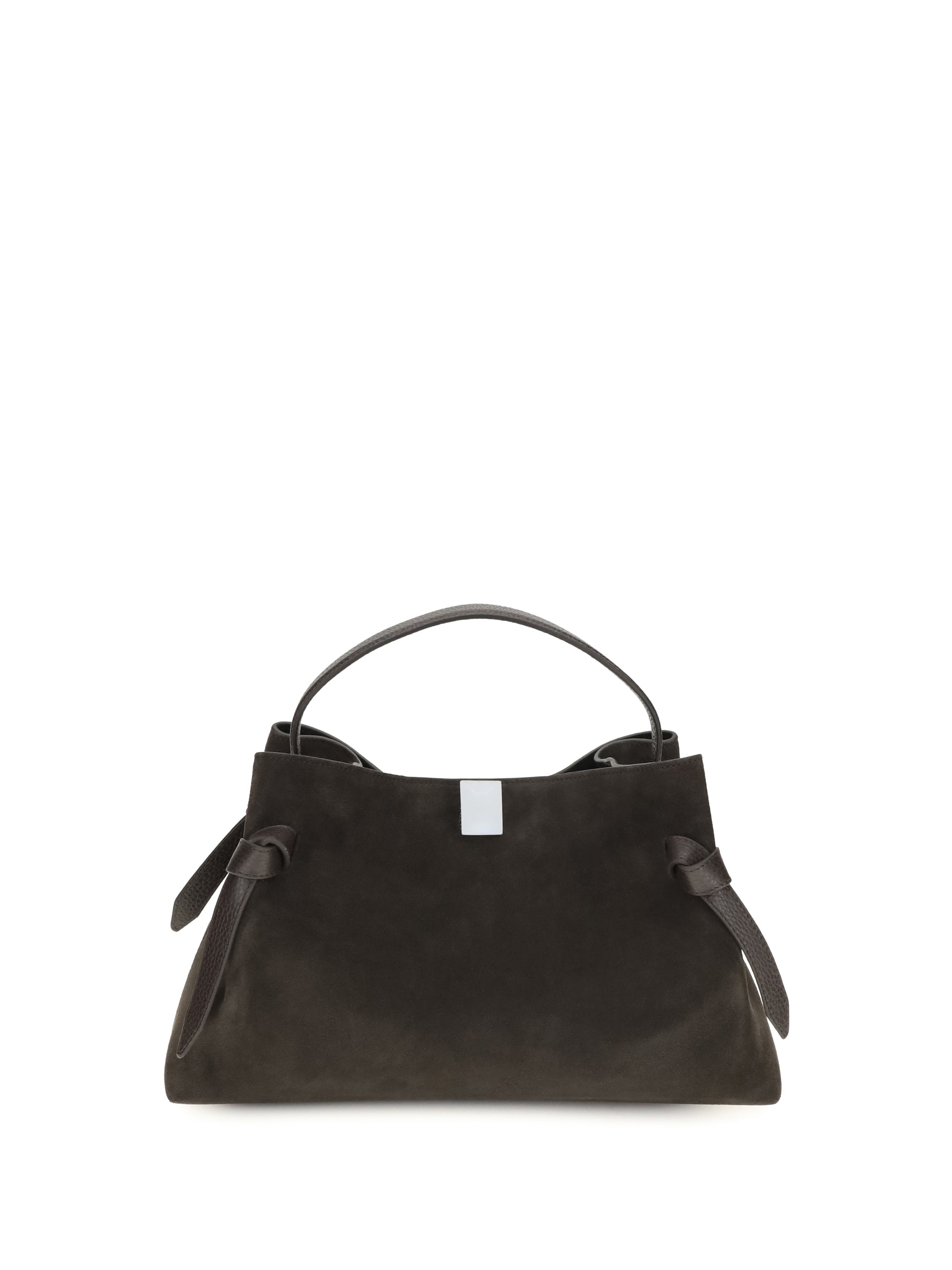 YUZEFI OS gyoza suede shoulder bag