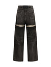jeans cut‑out