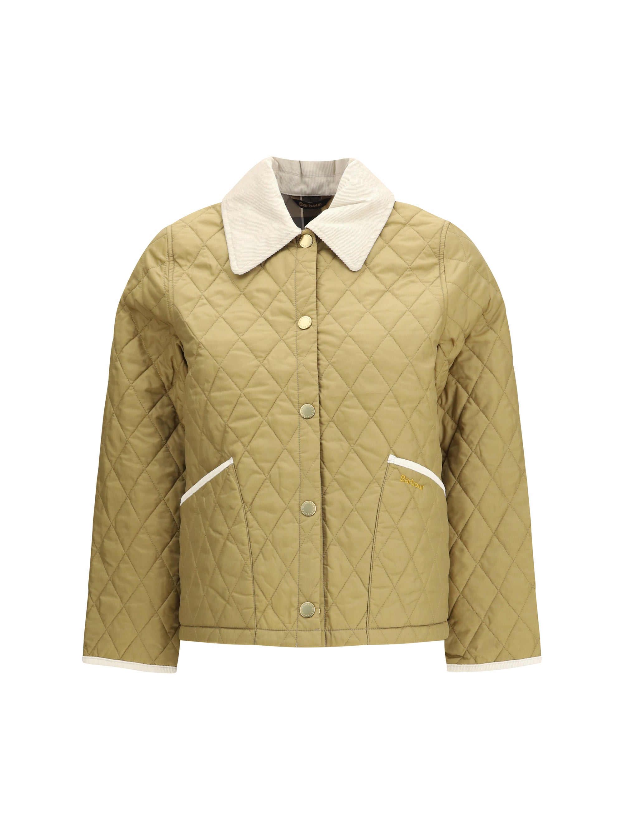 BARBOUR 8 liddesdale cropped icons quilted jacket
