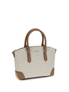 laila handbag with logo