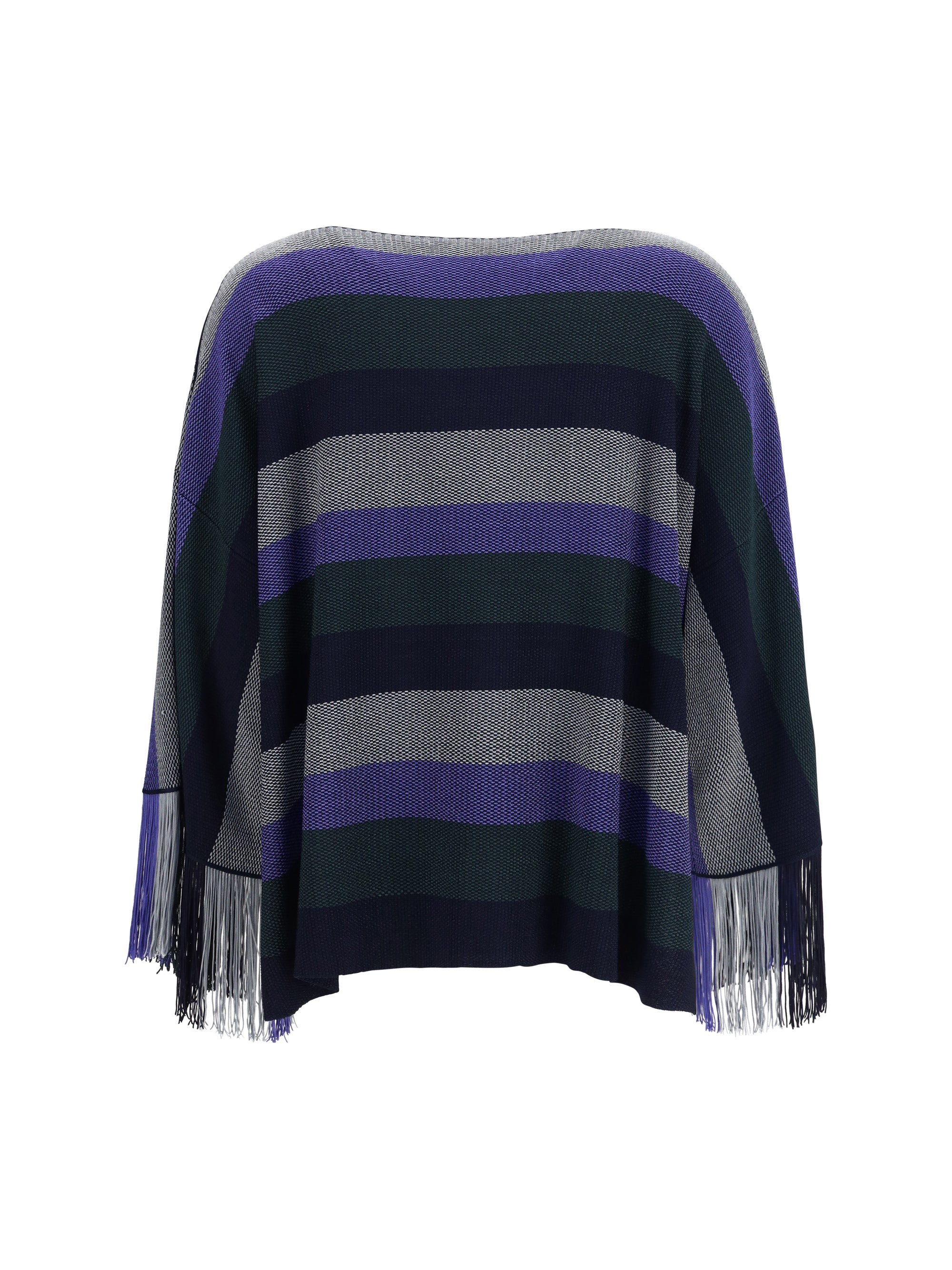 GIORGIO ARMANI 46 asv viscose fringe sweater