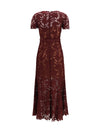 midi lace dress
