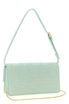 the fendi wallet on chain baguette shoulder bag stands out for its compact and s
