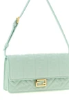 the fendi wallet on chain baguette shoulder bag stands out for its compact and s