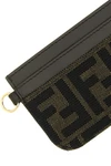 the fendi cardholder defines the excellence of compact accessories through a geo