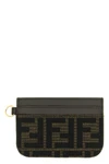 the fendi cardholder defines the excellence of compact accessories through a geo