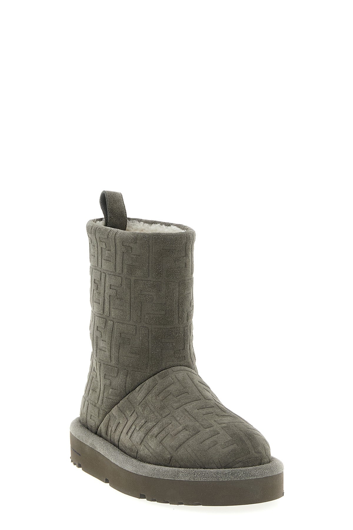 FENDI 35 low suede apres chic boots