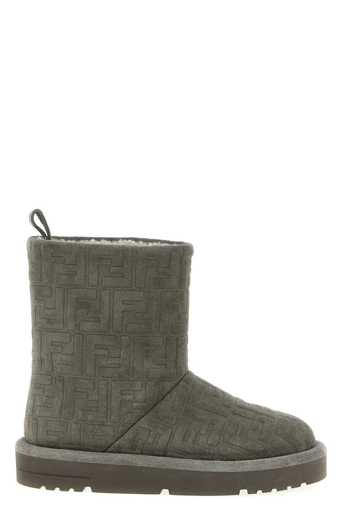 FENDI 35 low suede apres chic boots
