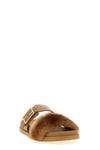 fendi feel leather slides