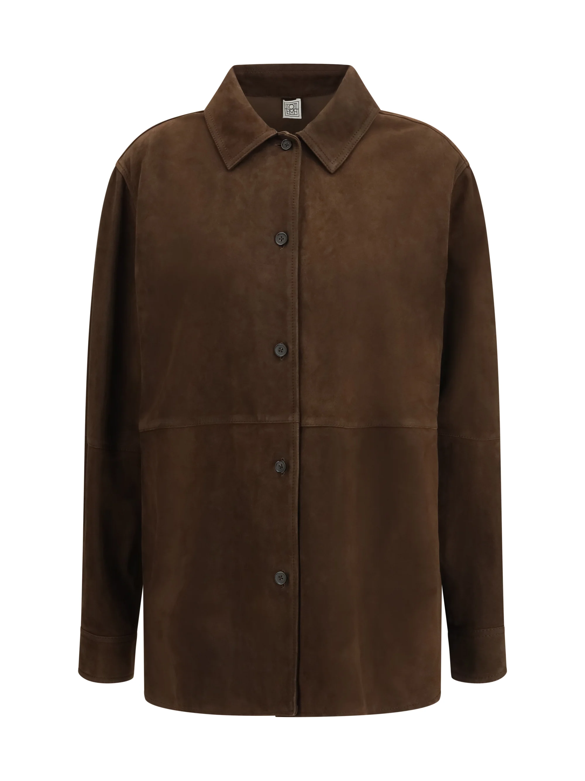 TOTEME 40 suede shirt jacket
