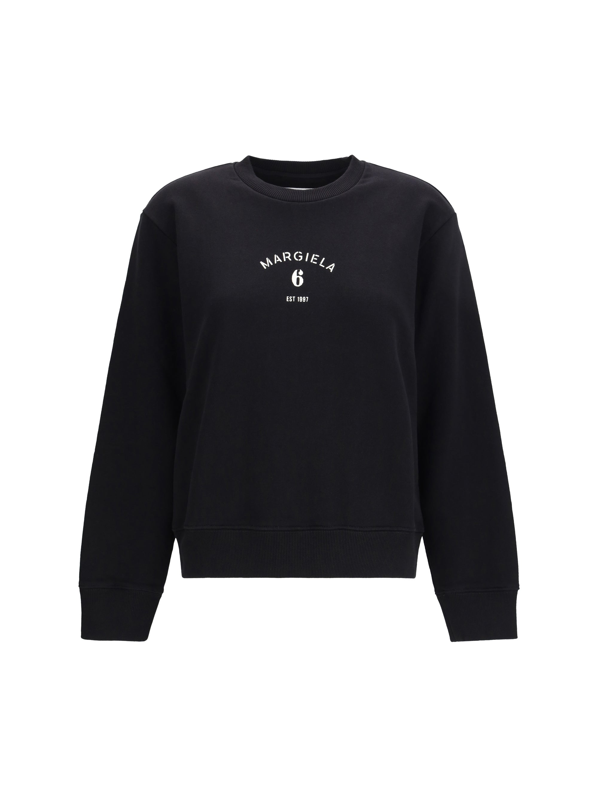 MM6 L crewneck sweatshirt with logo