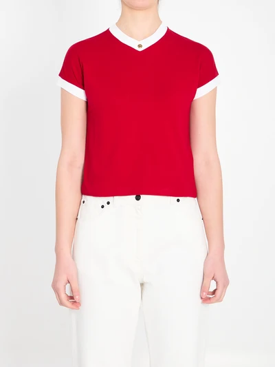 vintage stretch cotton t-shirt