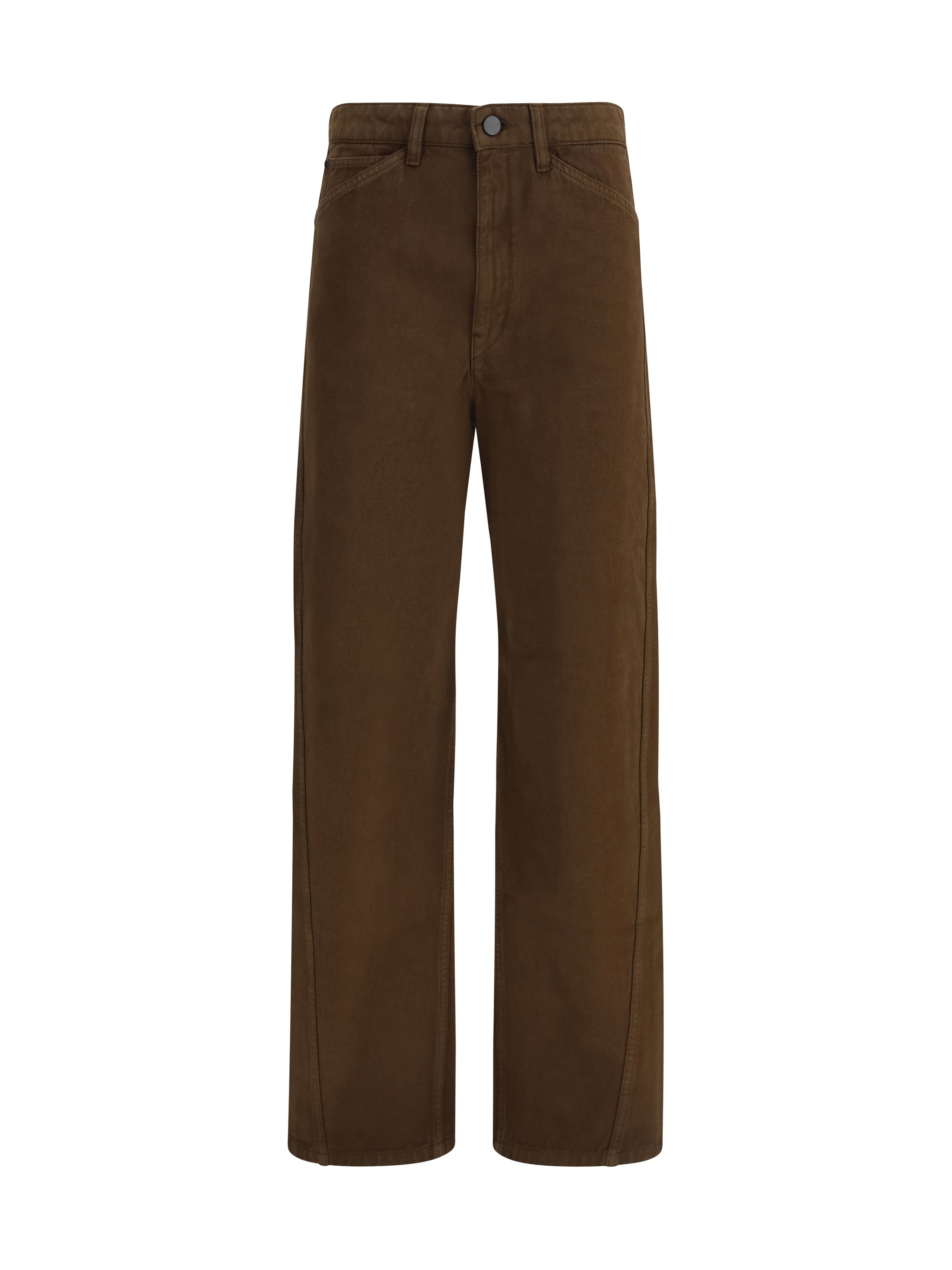 LEMAIRE 34 five-pocket twill pants 