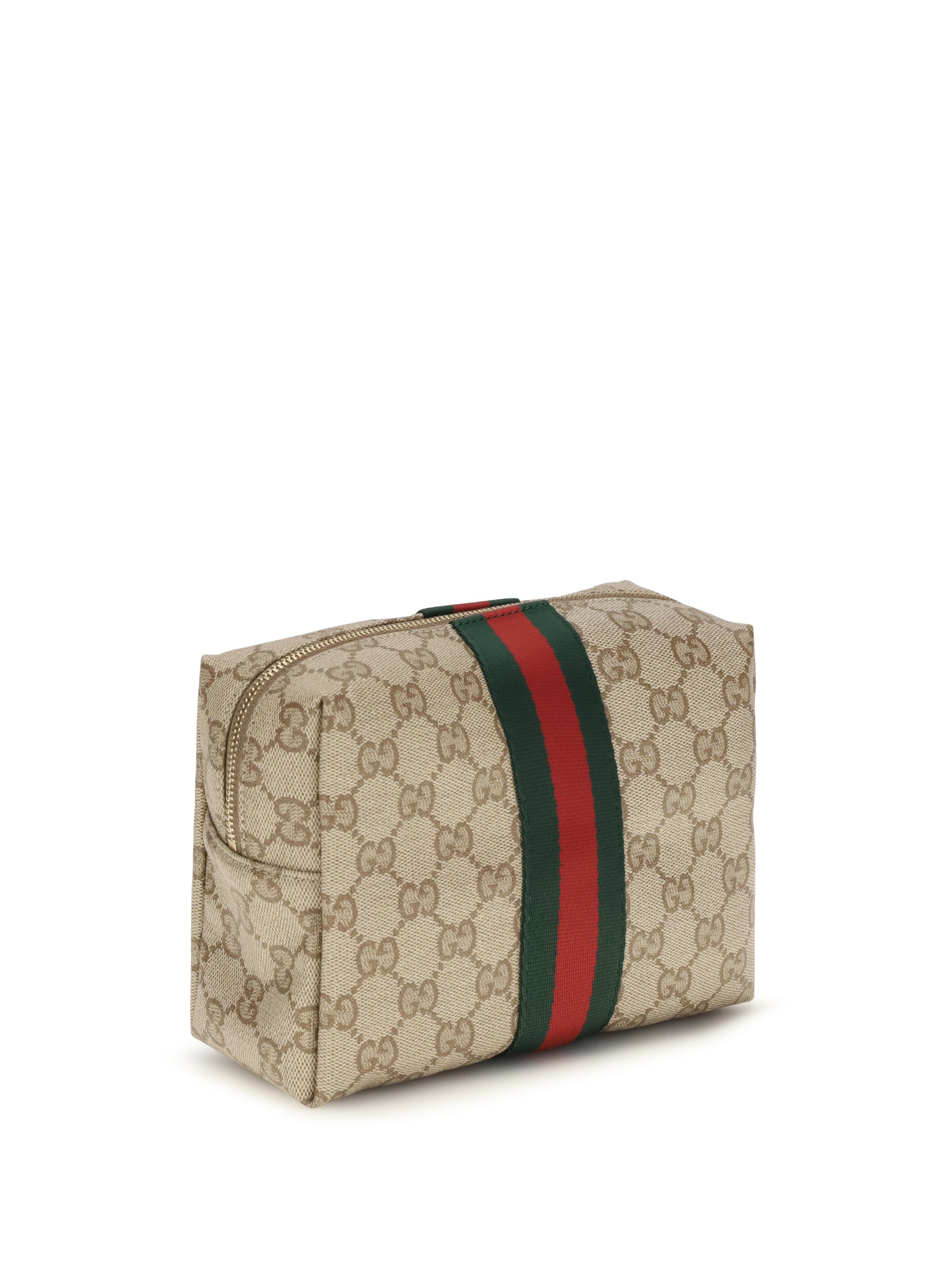medium beauty case with web stripe