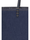 reversible denim tote bag