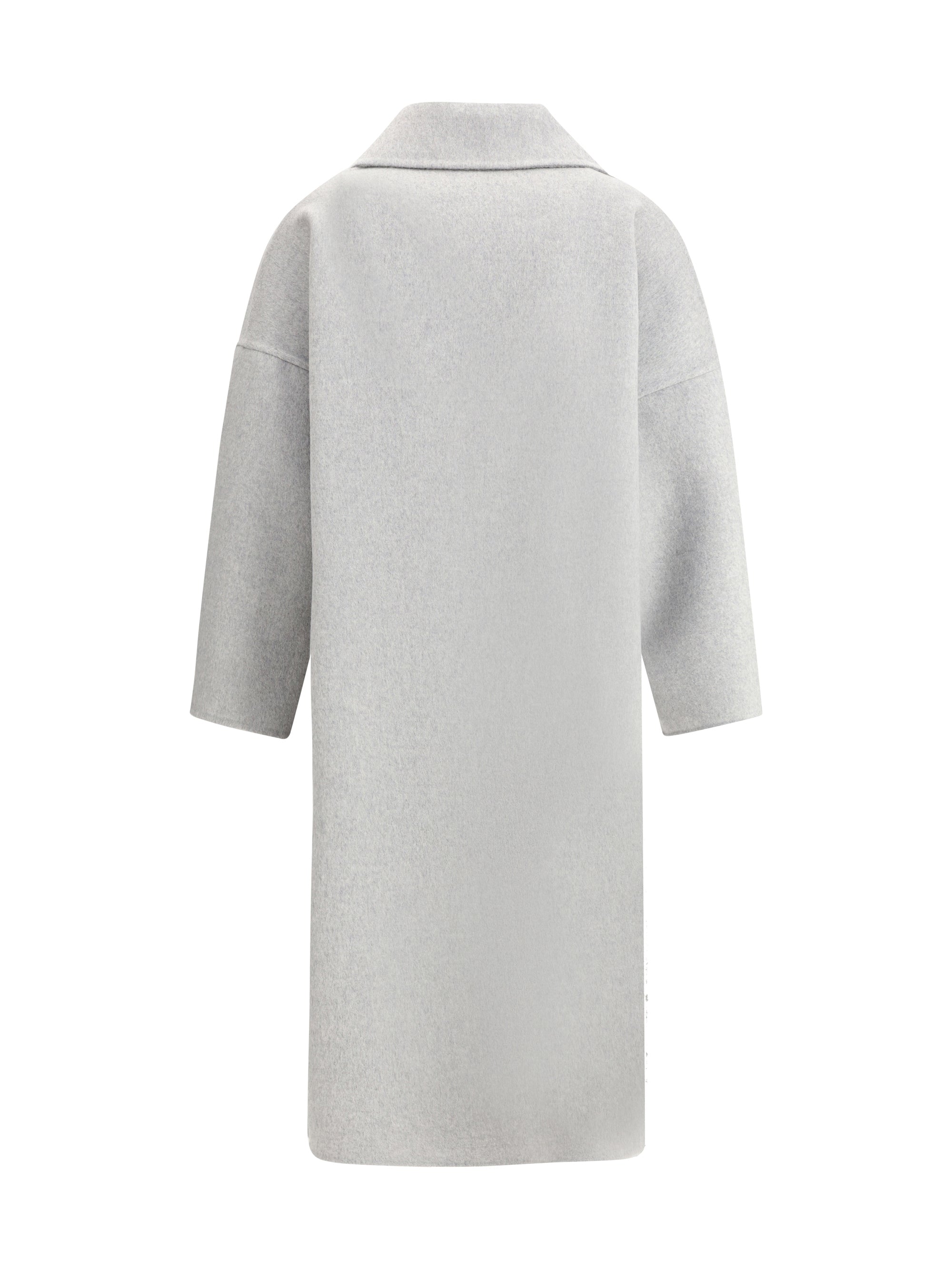 AFTERCOAT 44 double-breasted long coat
