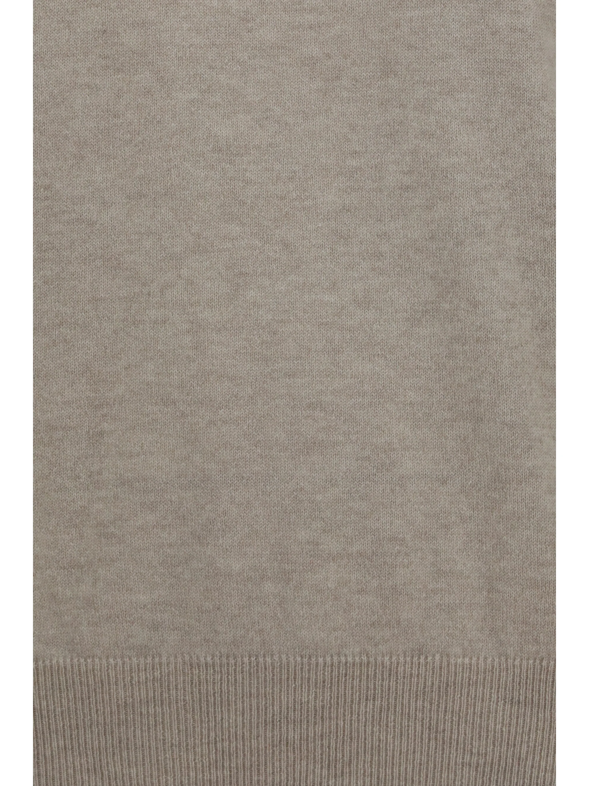 cashmere sweater with monili chain