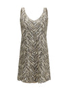 short sequin dress