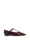 studdy ballerinas in kidskin