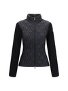 cotton padded cardigan