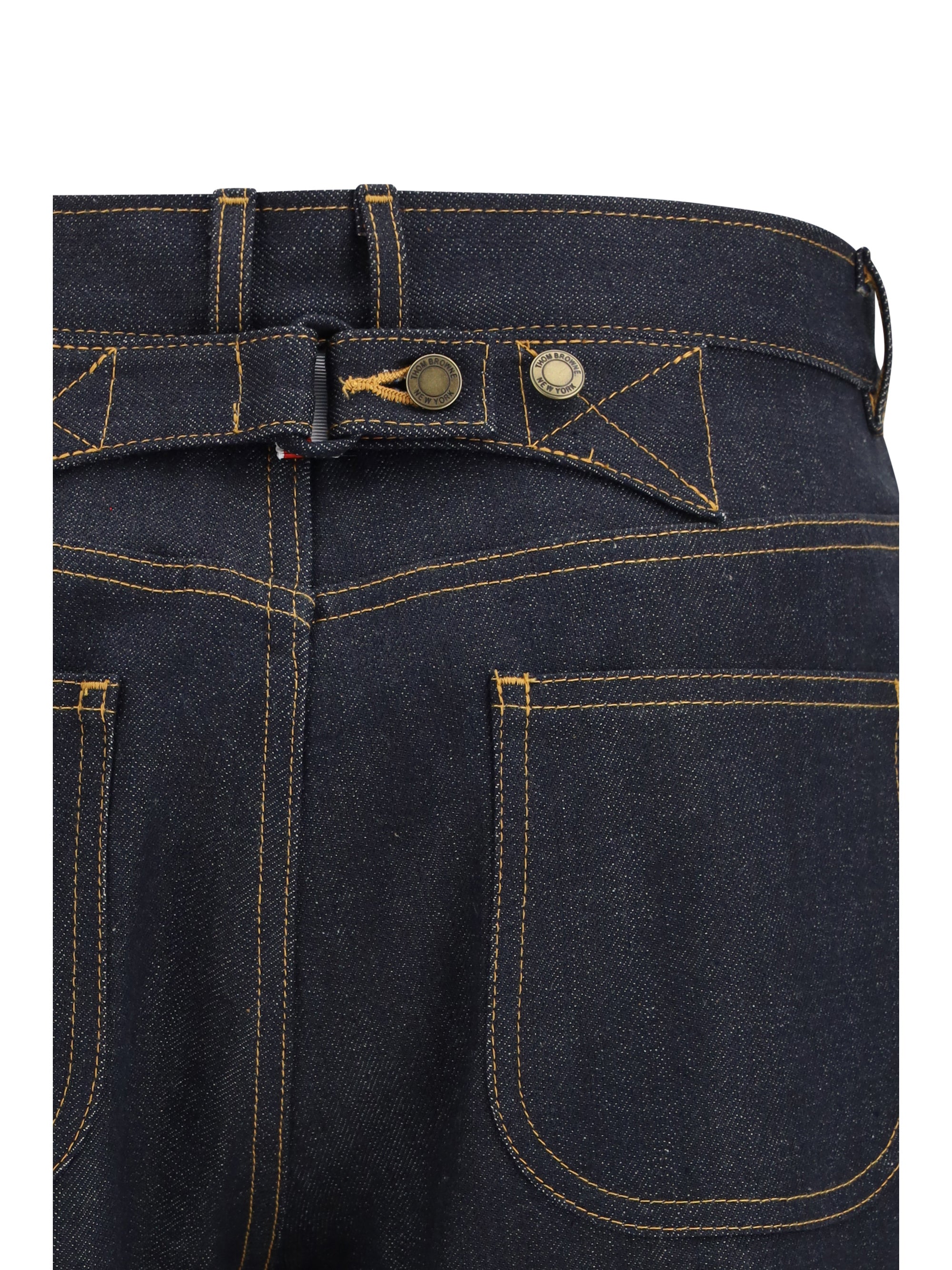 selvedge 5-pocket jeans