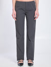 grey trousers