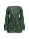 lumière animalier mini dress