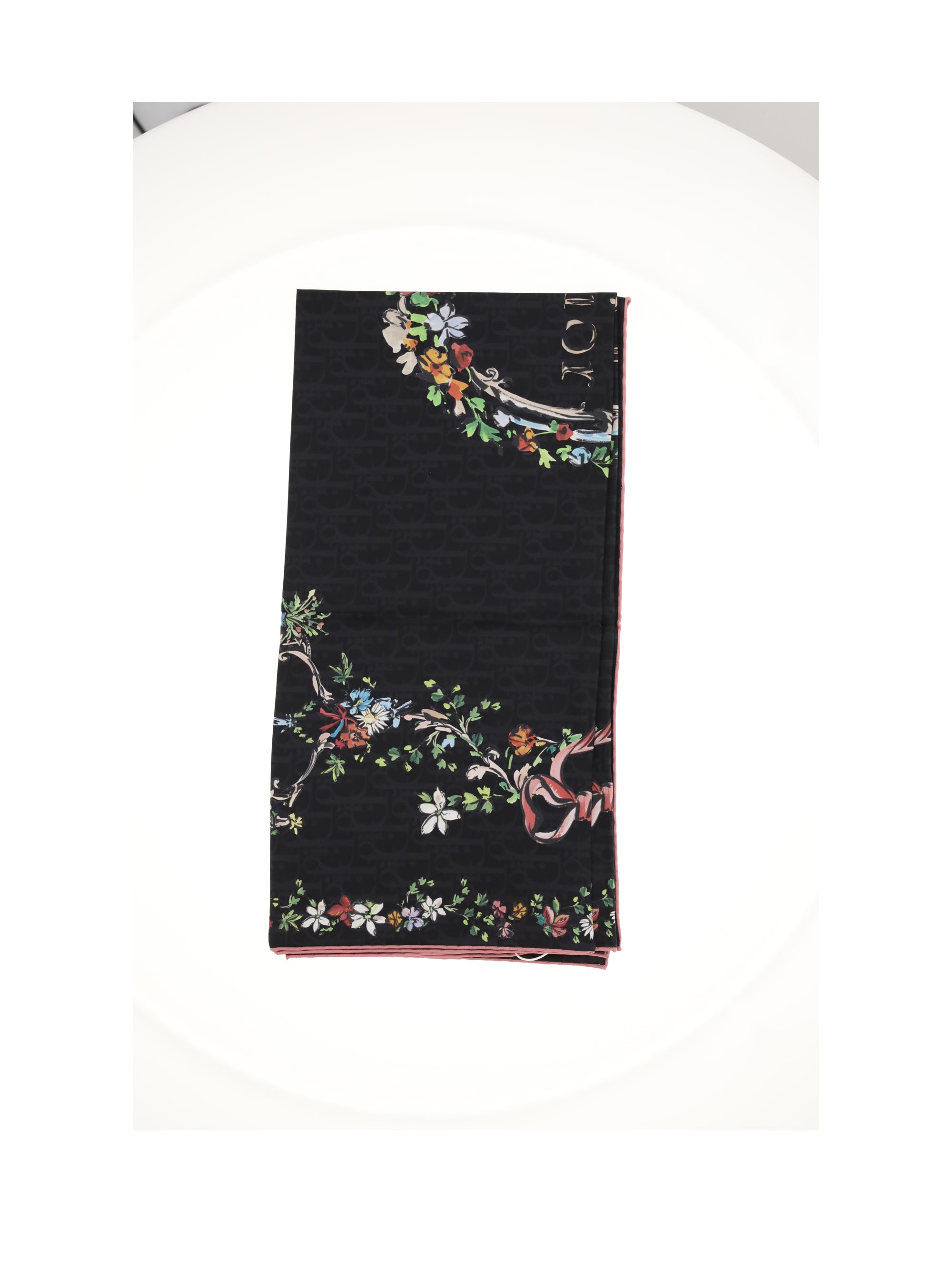 DIOR OS 90x90 oblique scarf
